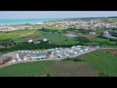 Glamping Luxury Outdoor PVC Dome Ξενοδοχείο Σπίτι Θόλος Τέντα Μισό Θόλο Τέντα Για Δραστηριότητα