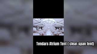 Έργο Tendars Atrium Tent στο Ηνωμένο Βασίλειο