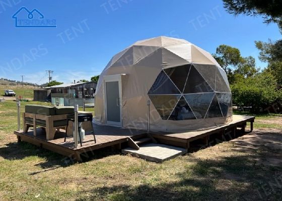Αγορά Ρομαντική σκηνή Eco Glamping Dome, Γεωδαιστική σκηνή ξενοδοχείου πολυτελείας online manufacture