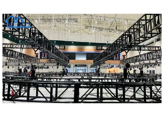 Αγορά 2m Section Bolt Connection Aluminium Stage Truss 6061-T6 Αλουμινίου τετραγωνικό σχήμα για σκηνές συναυλιών διαδικτυακή κατασκευή