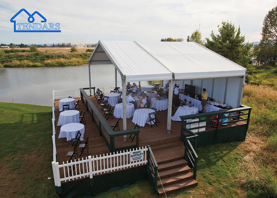 Αγορά Προσαρμοσμένο Leisure Goft Λευκό υφασματικό PVC Marquee Tent Canopy Tent Για κάλυψη αθλητικού γηπέδου online manufacture