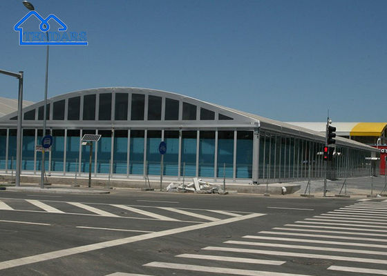 Αγορά Πυροσβεστικές σκηνές Arc Event Marquee Tent με γυάλινο πίνακα ABS Solid Wall Festival Dome Tent online manufacture
