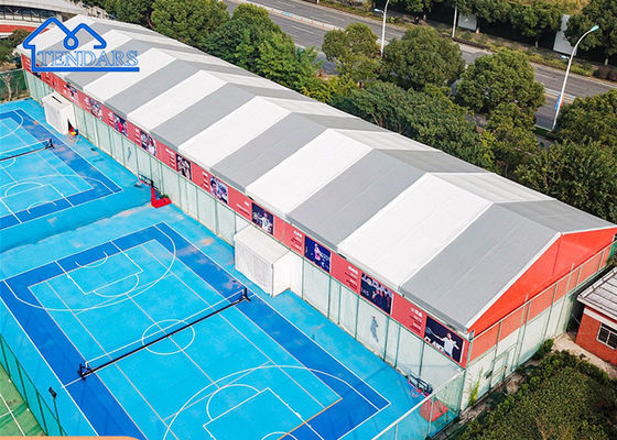 Αγορά 15x30m Αδιάβροχο PVC μεμβράνη Αθλητική αίθουσα Τέντα Αλουμινίου κράμα Ανθεκτικό στον άνεμο για εσωτερικό στάδιο Σειρά 145 διαδικτυακή κατασκευή