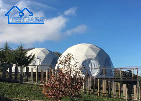 Αγορά Εξωτερικό Custom Luxury Camping PVC Living Room Glamping Dome Εστιατόριο σκηνή online manufacture