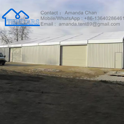 Αγορά Εξωτερική υψηλής ποιότητας Custom Heavy Duty Μόνιμη αποθήκευση Αποθήκη Τέντα Marquee Για Εργαστήριο online manufacture