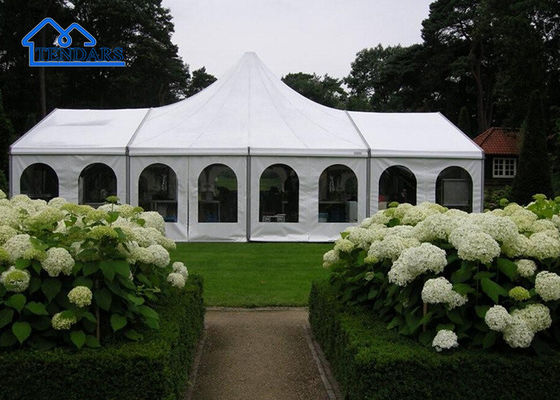 Big White Chapiteau Church Wedding Marquee Tent Marriage Indian Style Event Conopy Structure