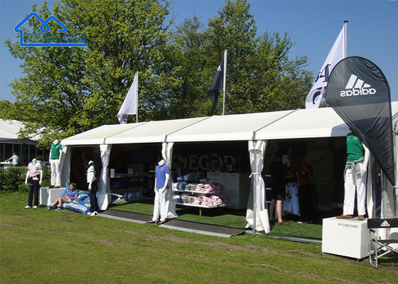 Μεγάλης χωρητικότητας Κομψό White UV Resistance Festival Event Marquee σκηνή για υπαίθριες εκδηλώσεις
