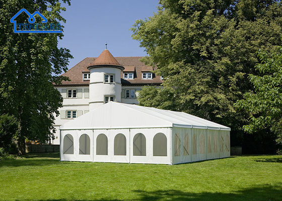 Luxury Event Marquee Tent Αντιανεμικό κάλυμμα οροφής από ύφασμα PVC Vip Tents Σχέδιο κατασκευής κουβούκλιο
