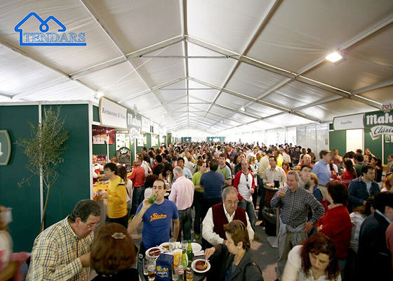 Ανθεκτική σκηνή από κράμα αλουμινίου Event Marquee με προσαρμοσμένο τυπωμένο σχέδιο κατασκευής θόλου