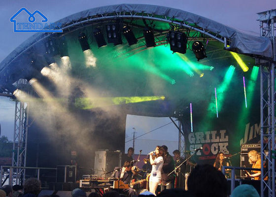 Λαϊκό Custom Αλουμινίου Truss με στέγη Booth Truss Event Scene Scene για τα γεγονότα σκηνής