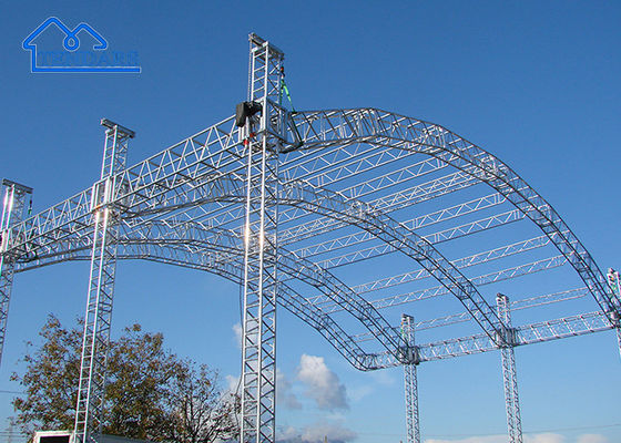 Προαιρετικά Custom Aluminum Truss Flex Totem Accessories για Dj Equipment Τέντα για πάρτι σε πώληση