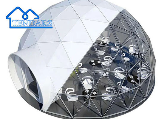 Πυροστασία Glamping Hotel Γεωδαιστικός Θόλος Τέντας Για Camping House Resort