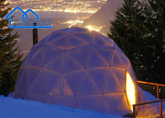 Τέσσερις Σεζόν Custom Waterproof Outdoor Glamping Hotel Living Dome Τέντα για 2-3 άτομα