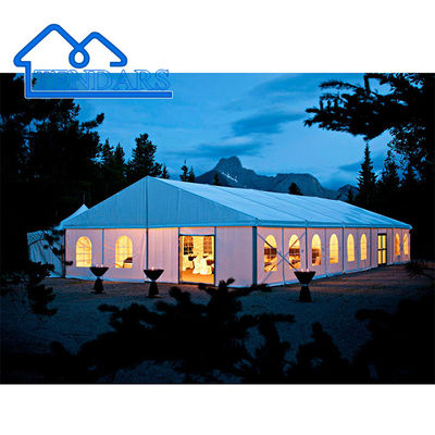 Εμπορικό πλαίσιο αλουμινίου PVC Party Marquee Tents Anti Stretching Conopy Structure