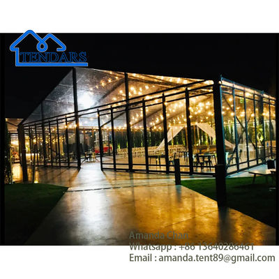 Wedding Celebrations Outdoor Party Marquee Tent Tent Glass Wall Clear Όμορφη κατασκευή κουβούκλιο