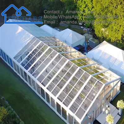 Διπλό επικαλυμμένο Pvc Marquees Frame Τέντα Έκθεση Τέντες Αλουμινίου Για Εκδηλώσεις Γάμα Πάρτι προς πώληση