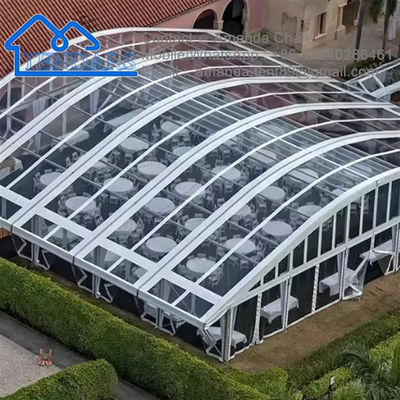Εξωτερική Προσαρμοσμένη Νέα Διαφανής Σκηνή Γάμου για Γαμήλια Σκηνή