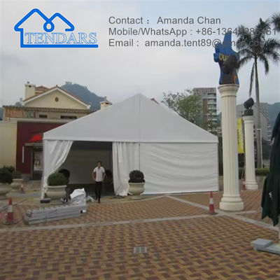 Garden Party Marquee Tent Πλαίσιο Γάμου Λευκό Πλαστικό Δομή κουβούκλιο εκδηλώσεων εξωτερικού χώρου