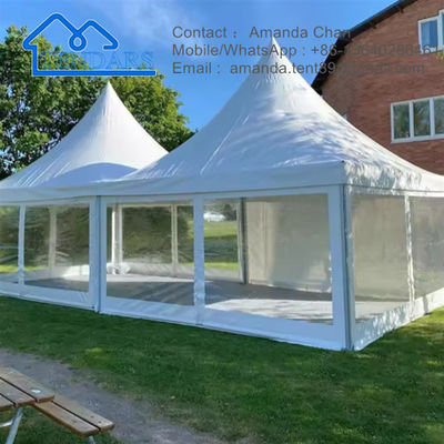 χονδρική παραγγελία Canopy Aluminum Frame Storage Tent White Party Tent Gazebo Canopy With Sidewalls (Κανδύα με πλάγια τοίχους)