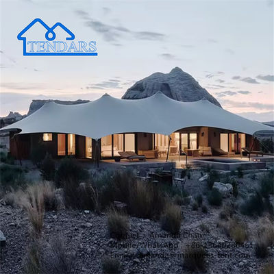 Λούξυ Αδιάβροχη Προετοιμασμένη Τέντα Glamping Safari Canvas για εκδηλώσεις εξωτερικού