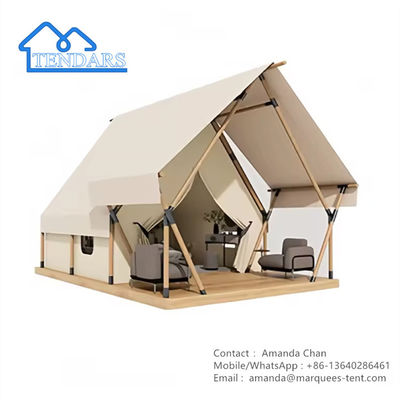 Ξενοδοχείο Λούξυ Καμπινγκ Τέντα Resort House Ξενοδοχείο με μπάνιο Καμβά Σαφάρι Τέντα