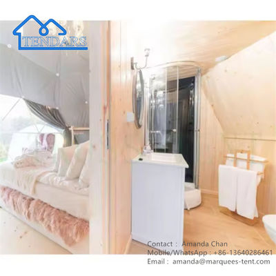 Τέντα PVC Dome Τέντα Εμπορικής Έκθεσης Τέντα Κατασκηνώσεων Τέντα Με Στρογγυλή Πύλη Για Ξενοδοχείο