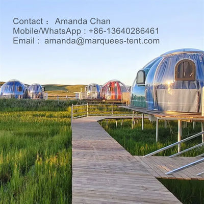 Σχεδιασμός μόδας Star Glass Dome House Event Party Tent Dome Hotel Dome Τέντα