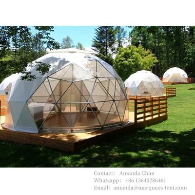 Εξωτερικό Custom Μεγάλο Glamping Οικογενειακό Ξενοδοχείο Ανερό & Windproof Θόλο σκηνή για πώληση